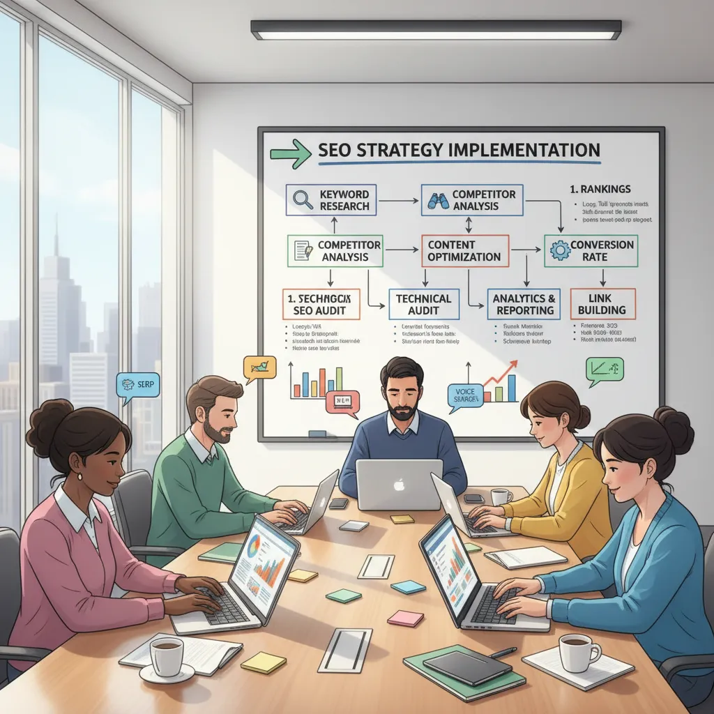 Step-by-Step Guidance Implementing Your SEO Strategy