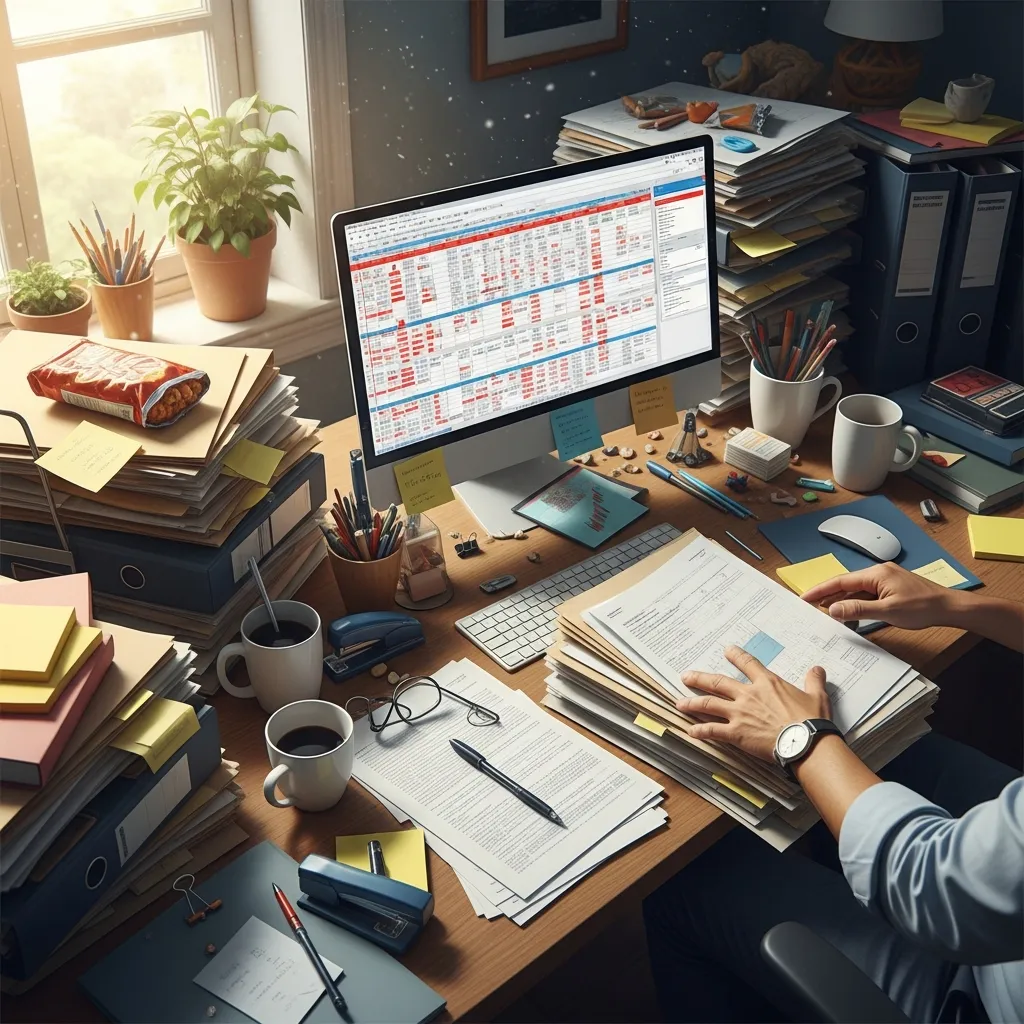The True Cost of a Cluttered Workspace