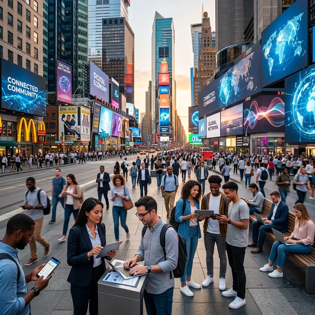 The Broader Impact of Digital Organization on Society