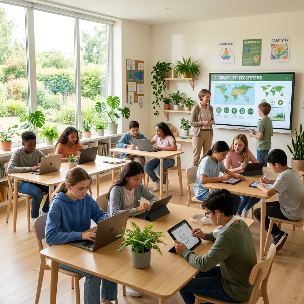 The Intersection of Modern Education and Digital Calm