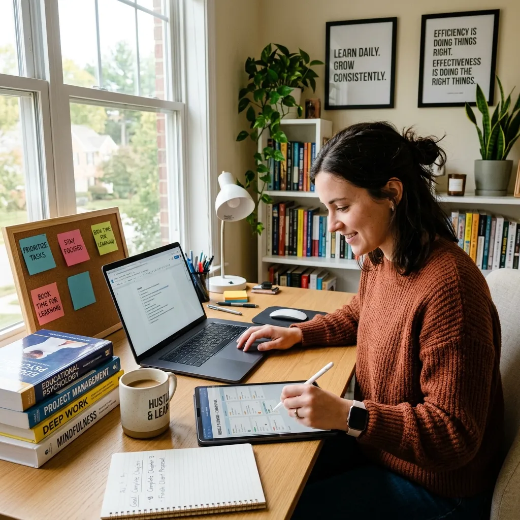 The Intersection of Productivity, Education, and Independent Work