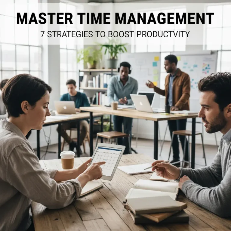 Master Time Management: 7 Strategies to Boost Productivity